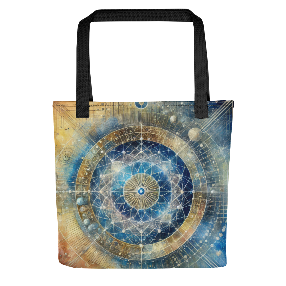 Abstract Art Tote Bag: Unified Continuum