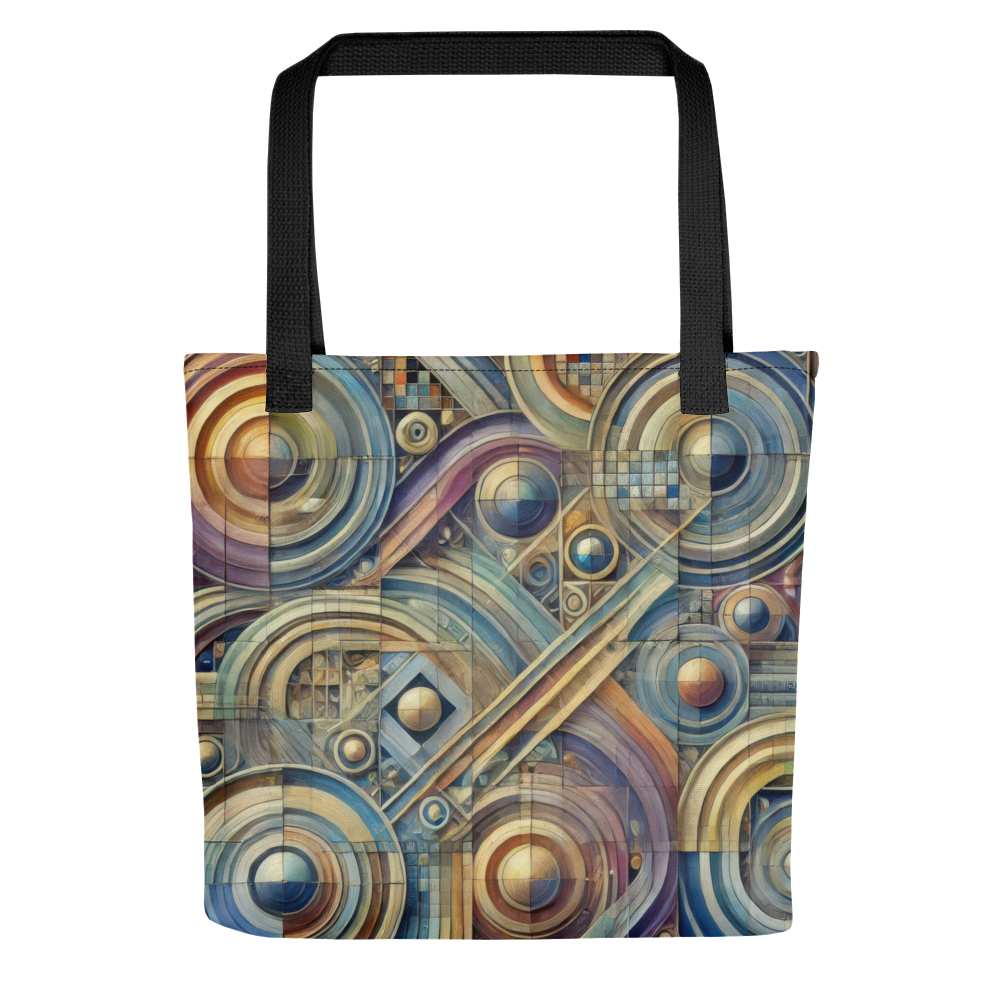 Abstract Art Tote Bag: Unified Rhythm