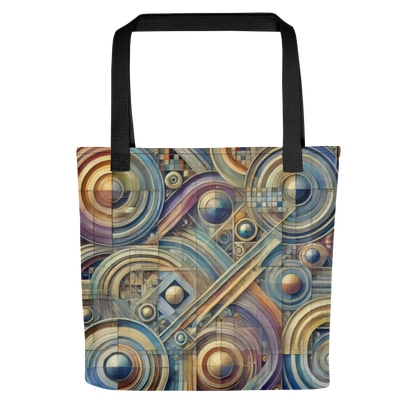 Abstract Art Tote Bag: Unified Rhythm