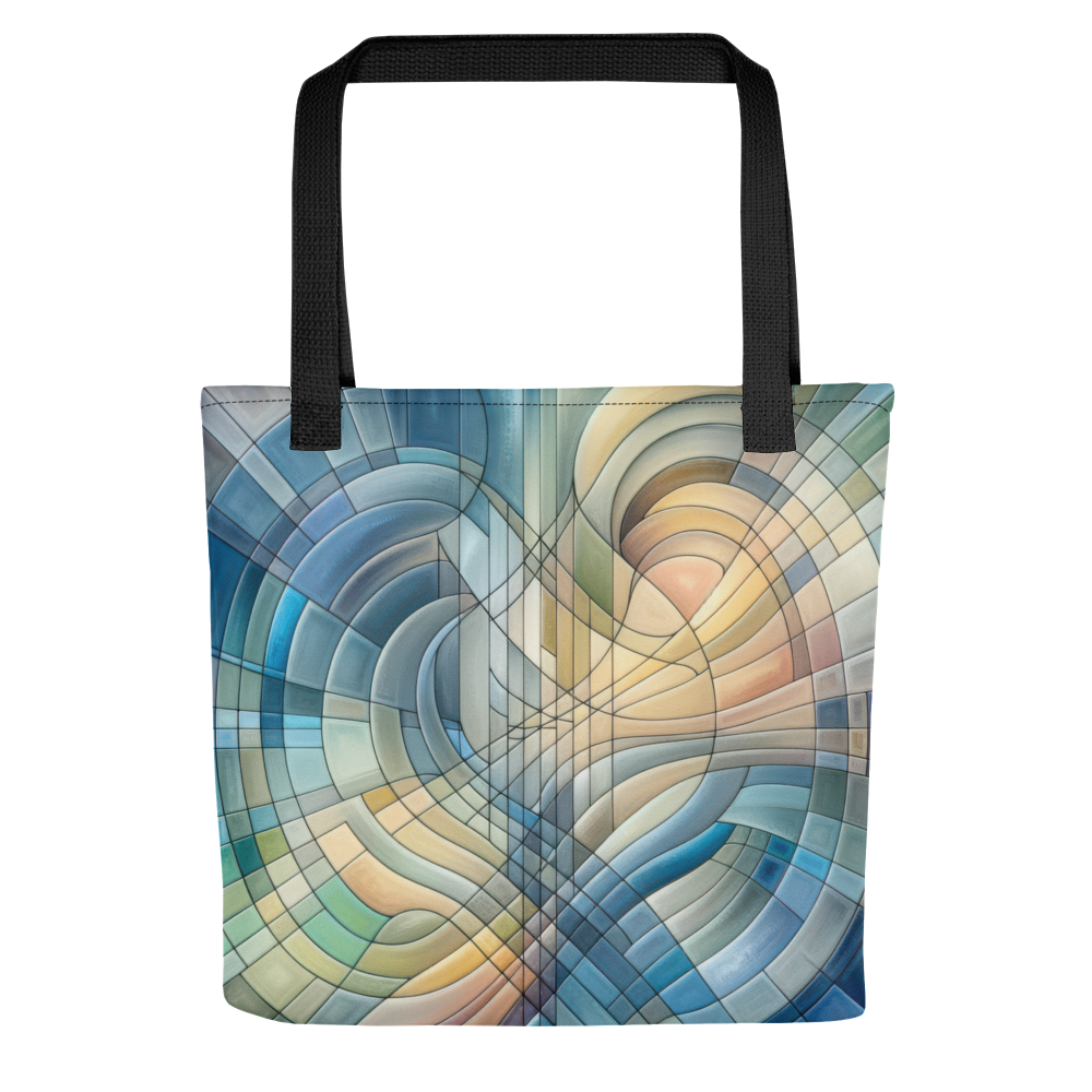 Abstract Art Tote Bag: Harmonious Continuum