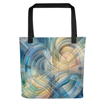 Abstract Art Tote Bag: Harmonious Continuum