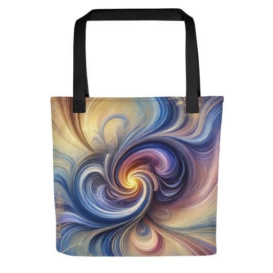 Abstract Art Tote Bag: Unified Symphony