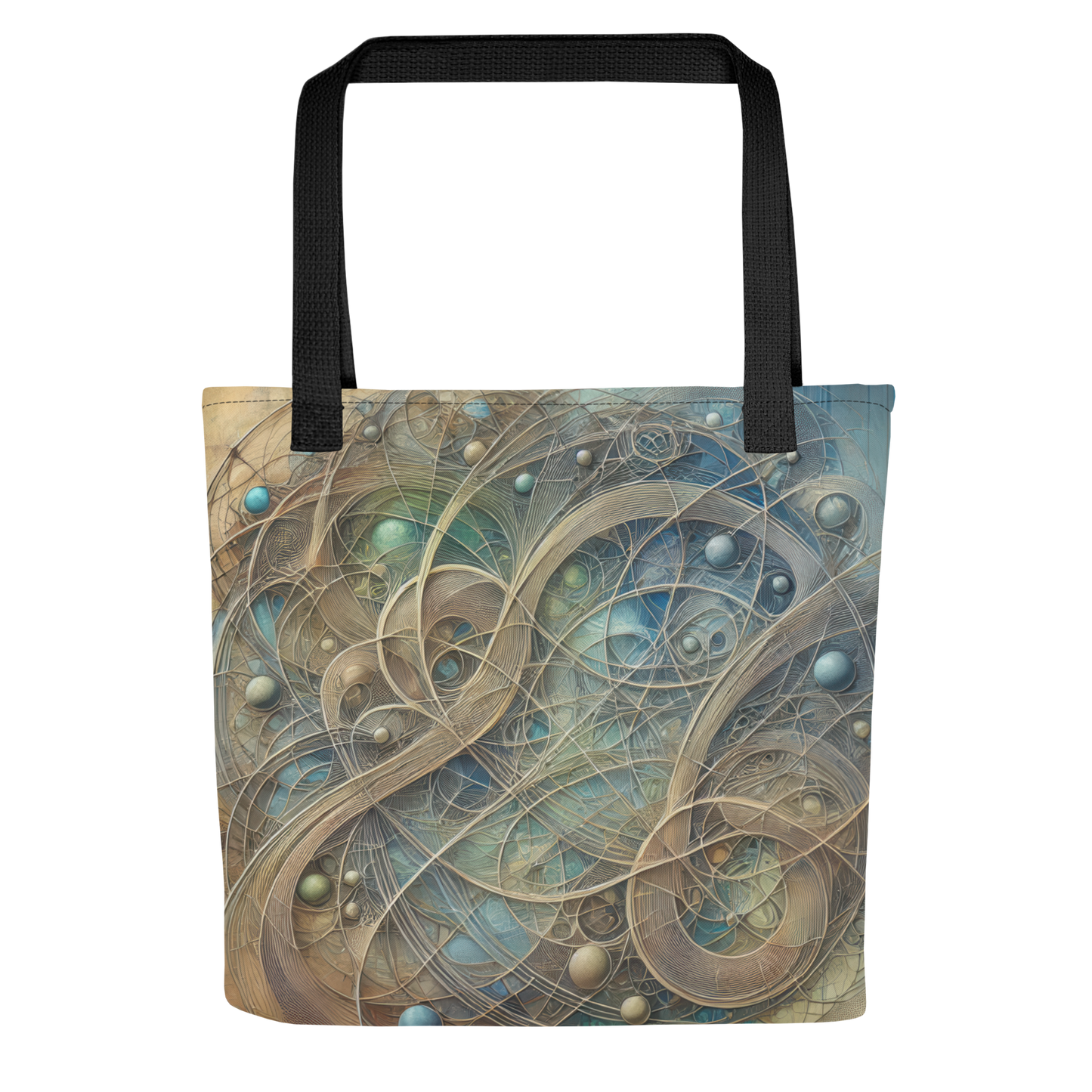 Abstract Art Tote Bag: Unified Threads