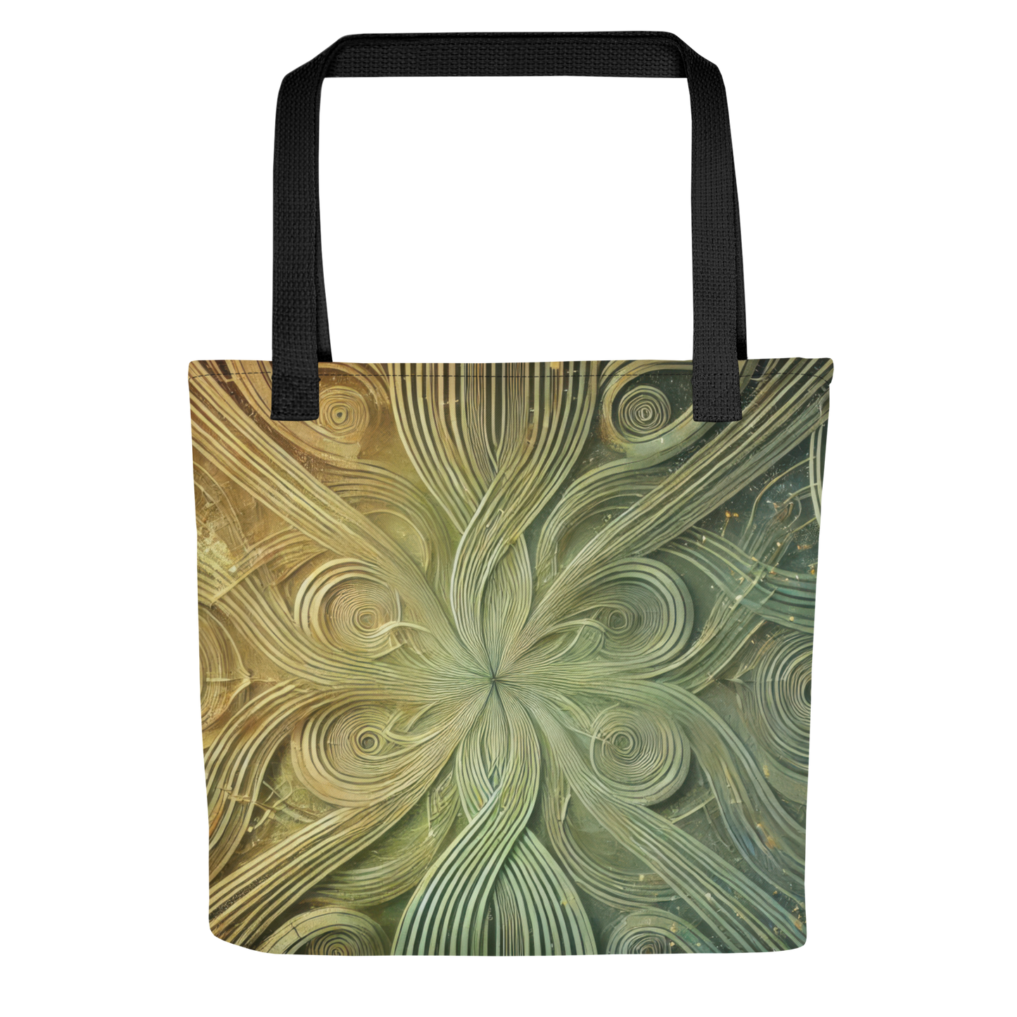 Abstract Art Tote Bag: Harmonious Pathways