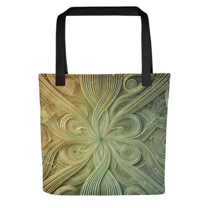 Abstract Art Tote Bag: Harmonious Pathways