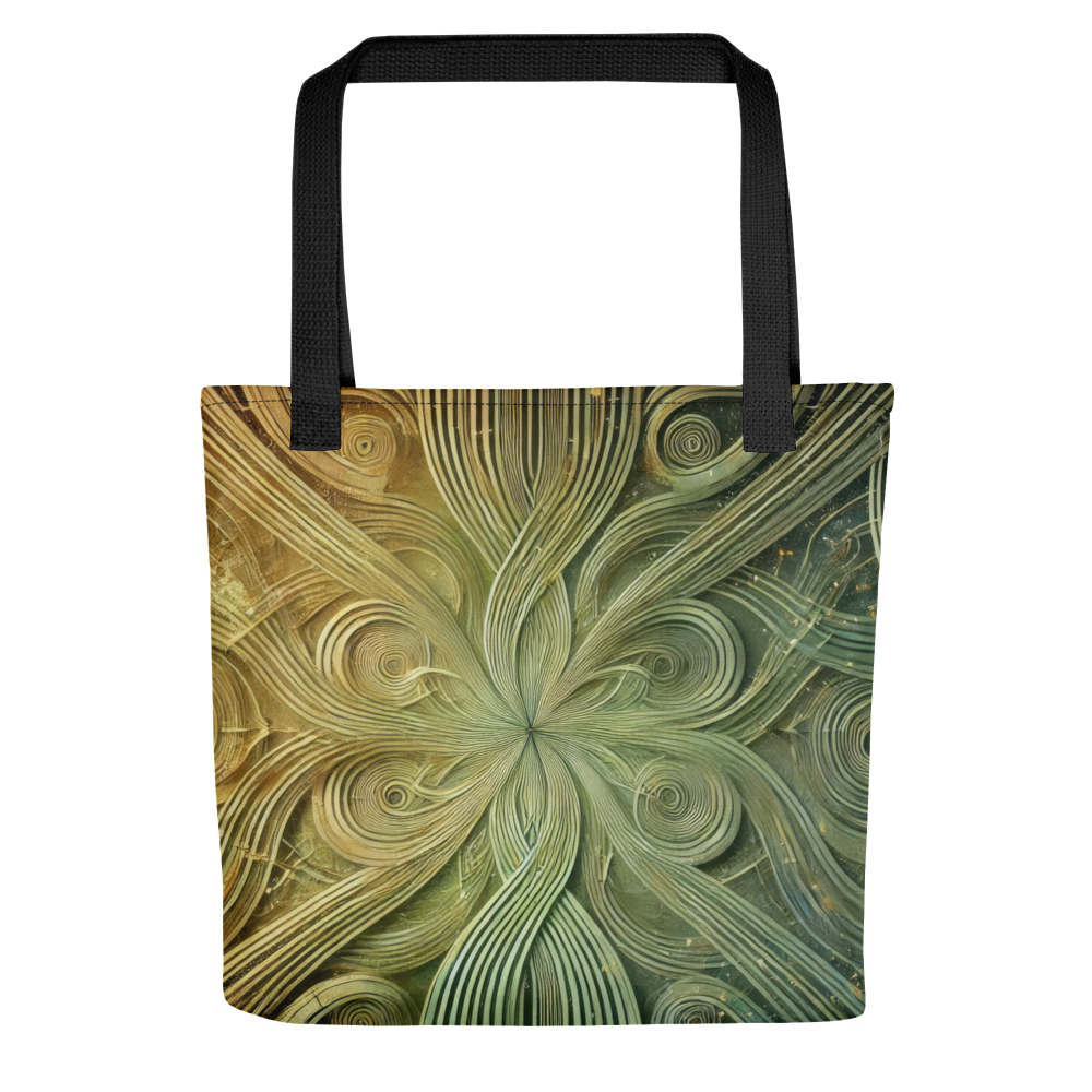 Abstract Art Tote Bag: Harmonious Pathways