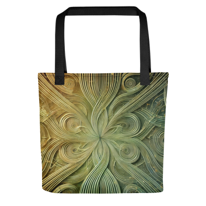 Abstract Art Tote Bag: Harmonious Pathways