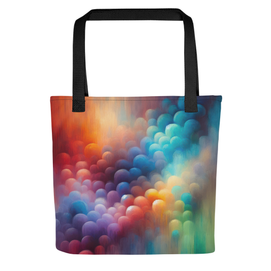 Abstract Art Tote Bag: Unified Spectrum