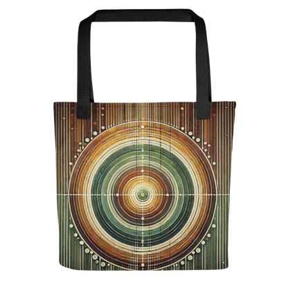 Abstract Art Tote Bag: Balanced Cadence