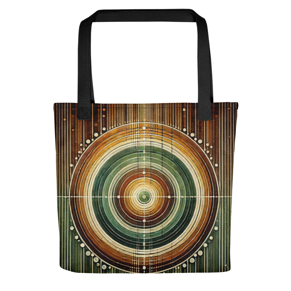 Abstract Art Tote Bag: Balanced Cadence