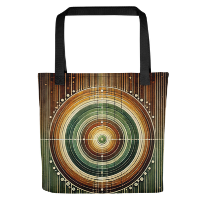 Abstract Art Tote Bag: Balanced Cadence