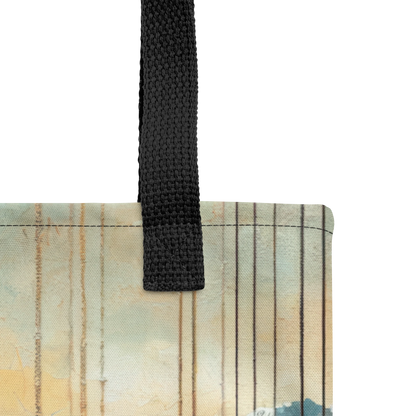 Modern Collage Tote Bag: The Hanging Streets