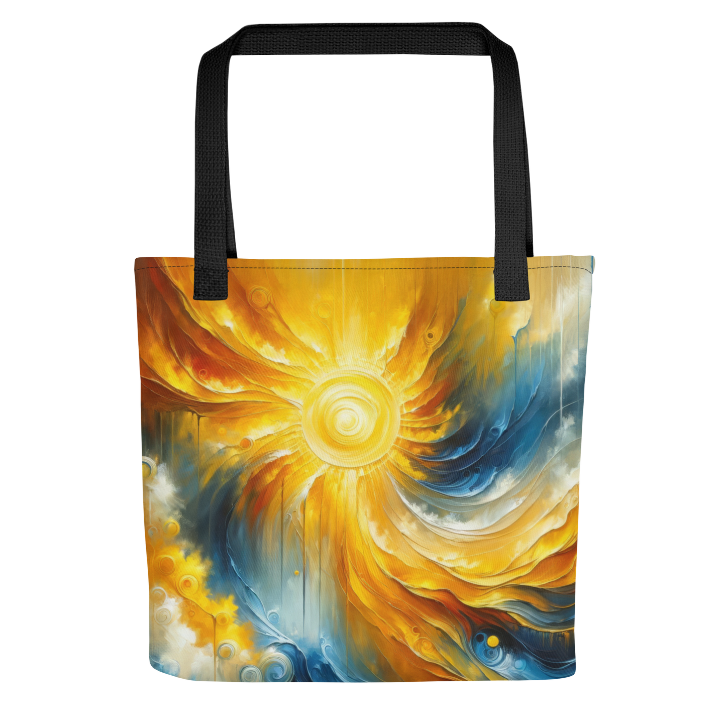 Abstract Art Tote Bag: Illuminated Purpose