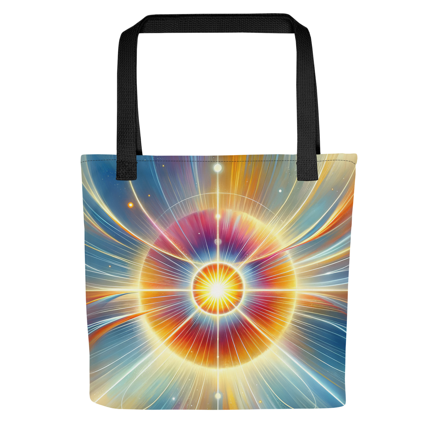 Abstract Art Tote Bag: Eternal Enlightenment