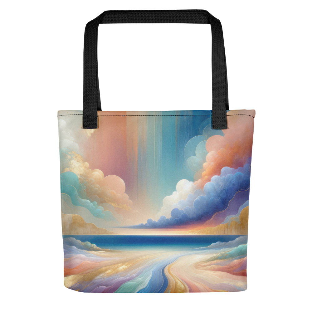 Abstract Art Tote Bag: Horizon of Hopes and Dreams