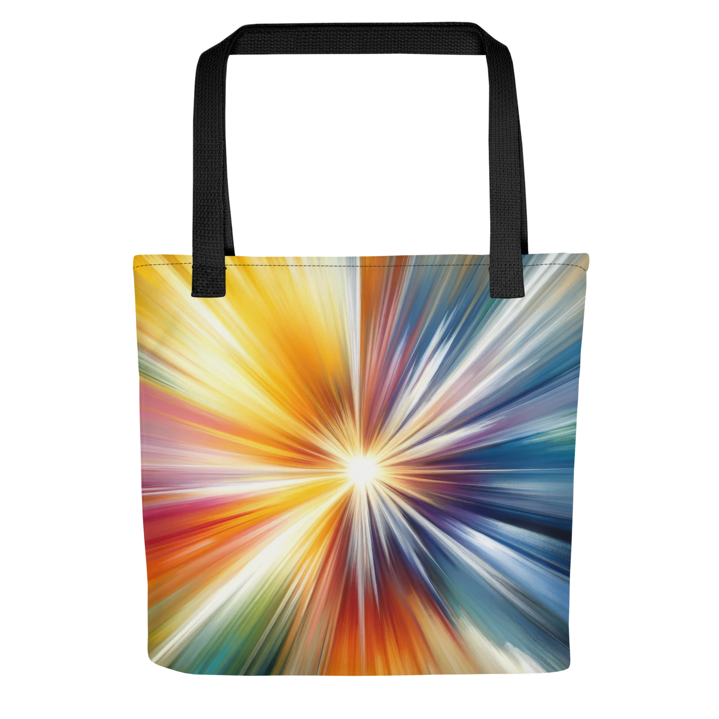 Abstract Art Tote Bag: Focus Nexus