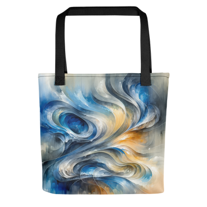 Abstract Art Tote Bag: Adaptive Flow