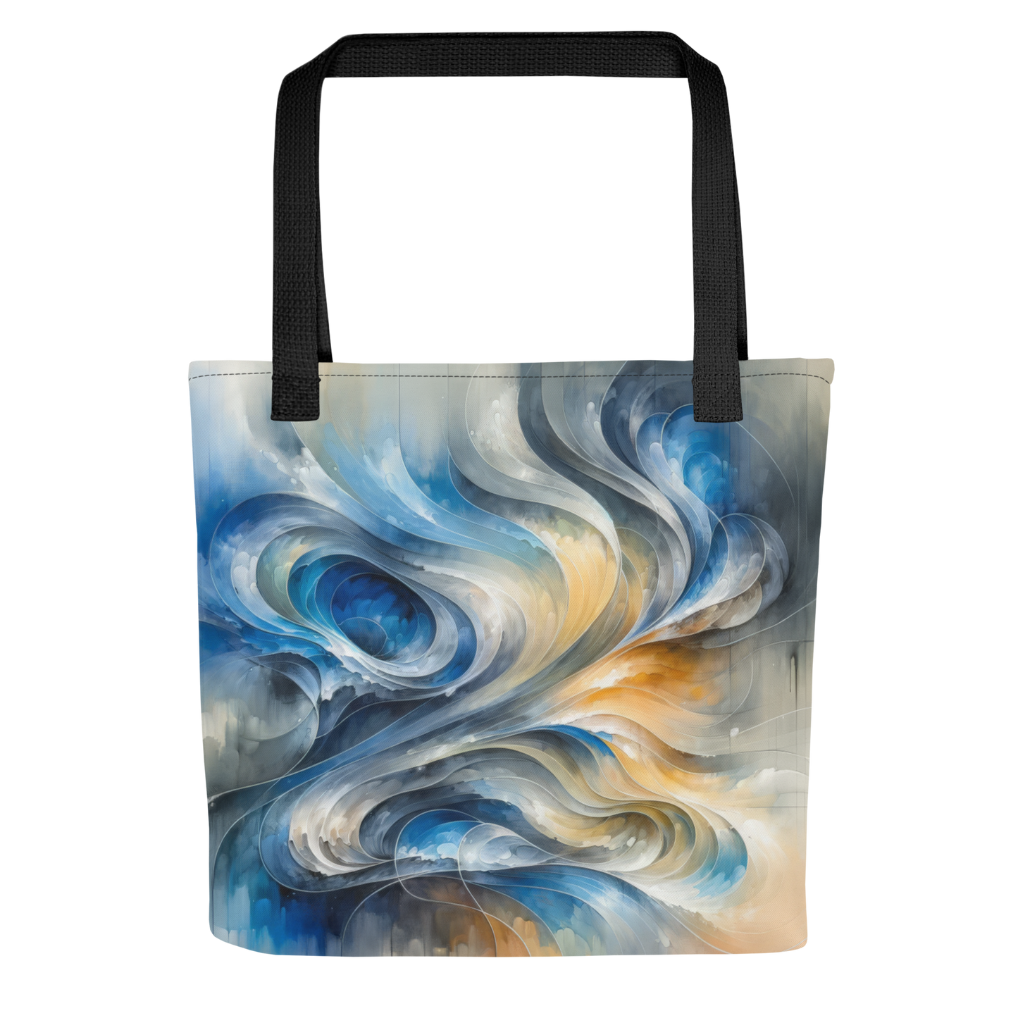 Sac fourre-tout d’art abstrait : flux adaptatif