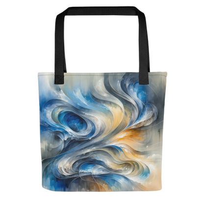 Abstract Art Tote Bag: Adaptive Flow