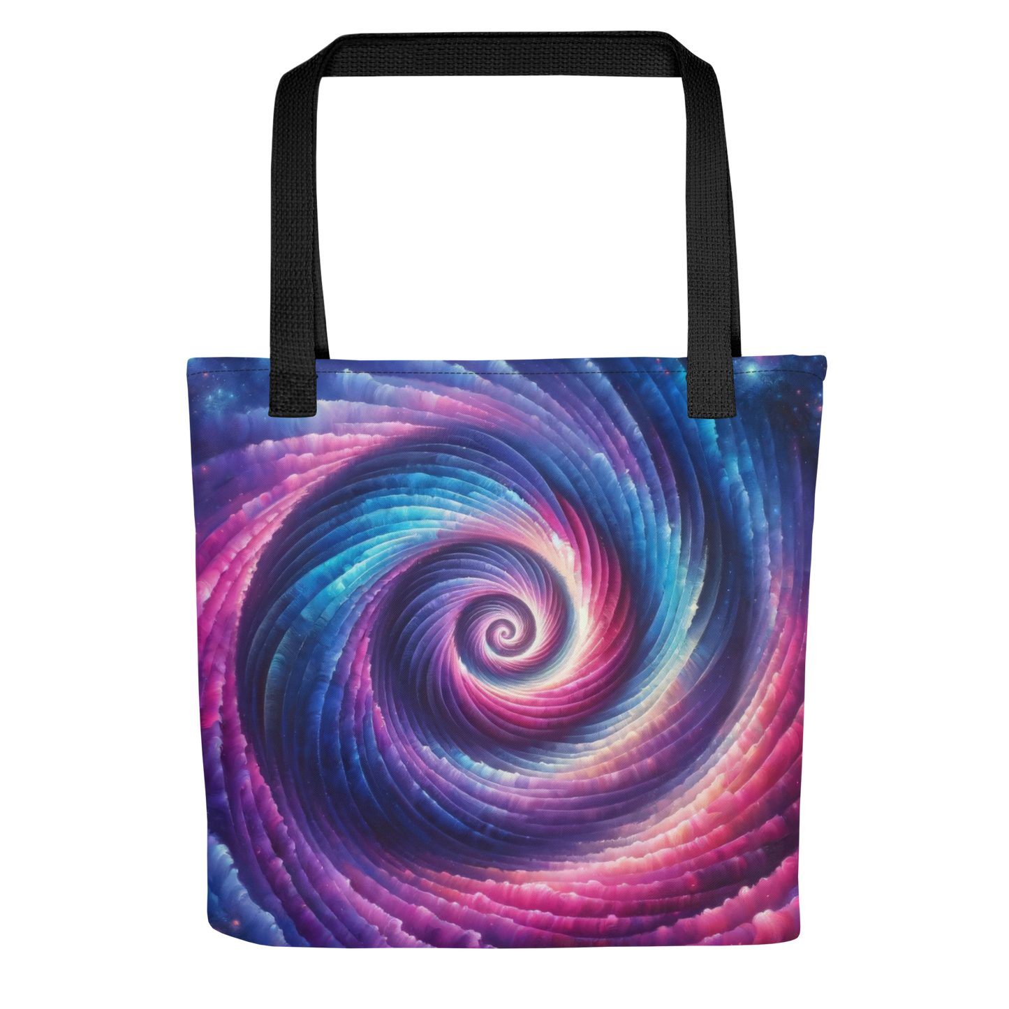 Abstract Art Tote Bag: Innovation Spiral