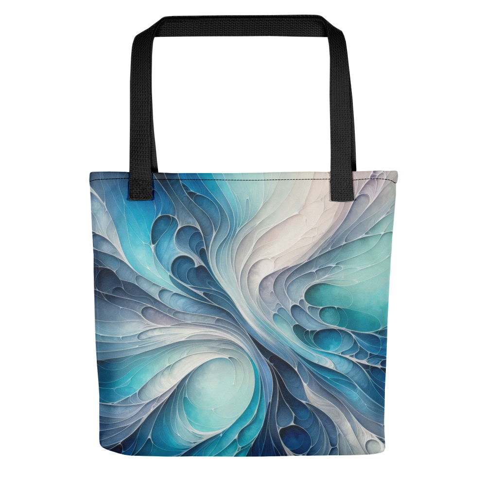 Abstract Art Tote Bag: Adaptive Currents