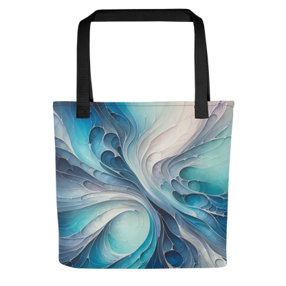 Abstract Art Tote Bag: Adaptive Currents