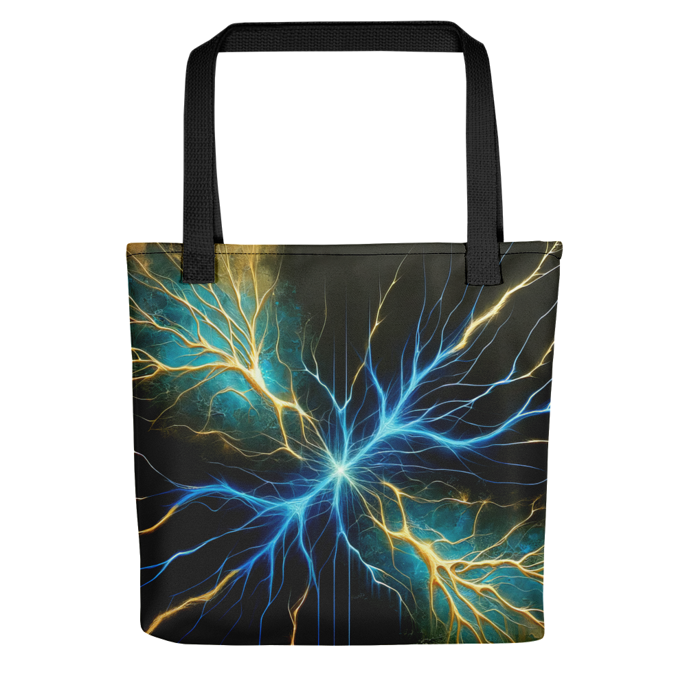 Abstract Art Tote Bag: Strategic Synapses