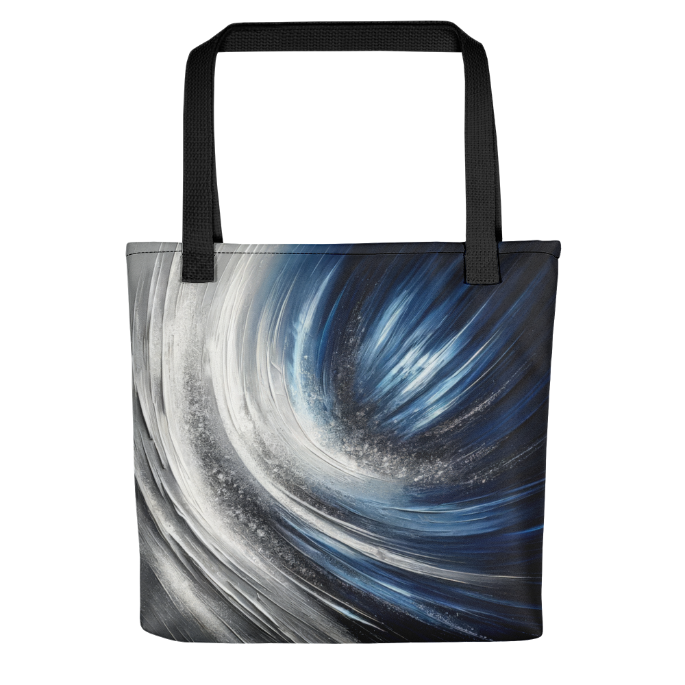 Abstract Art Tote Bag: Reflective Momentum