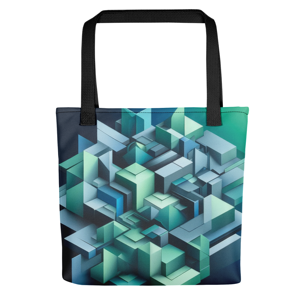 Abstract Art Tote Bag: Strategic Depth