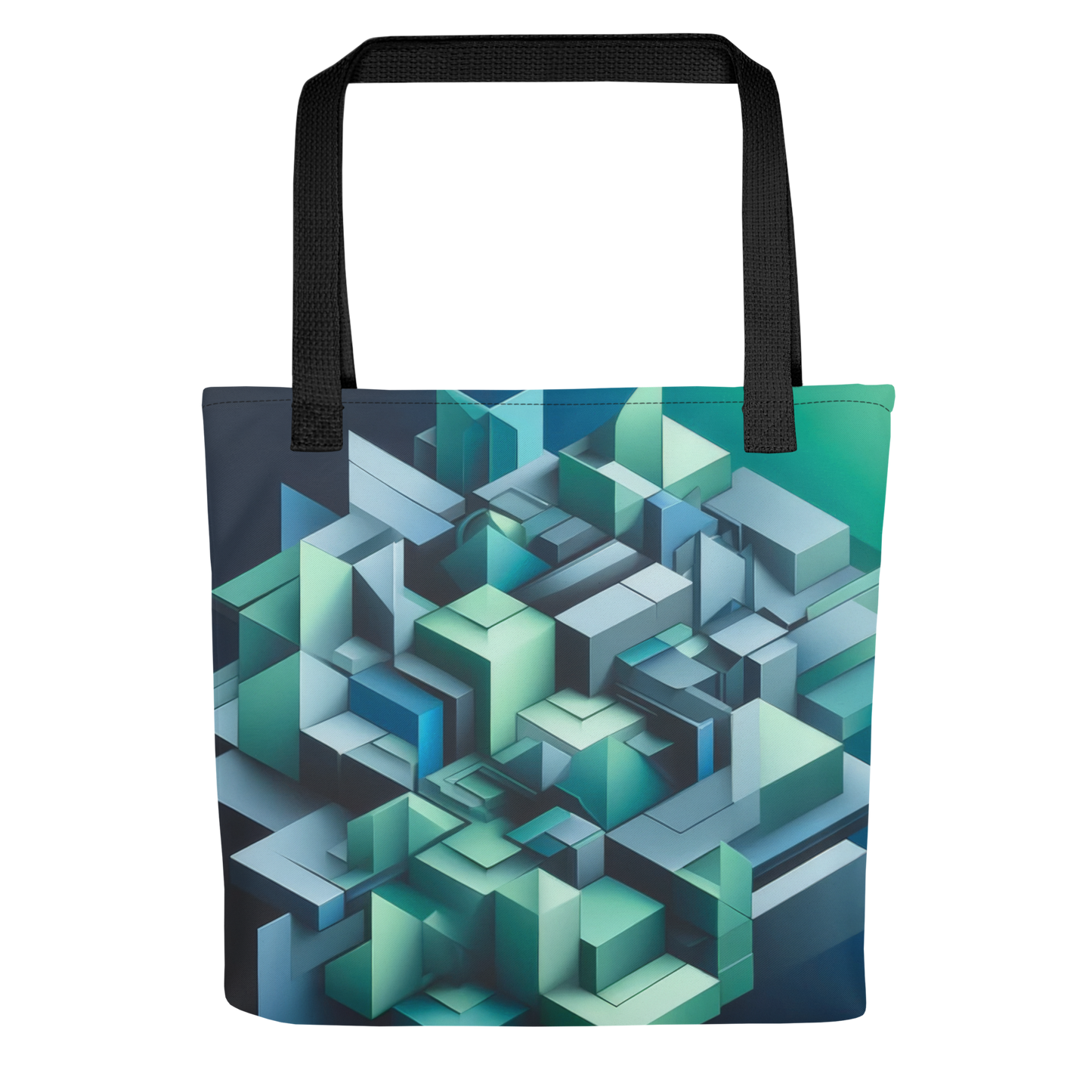 Abstract Art Tote Bag: Strategic Depth