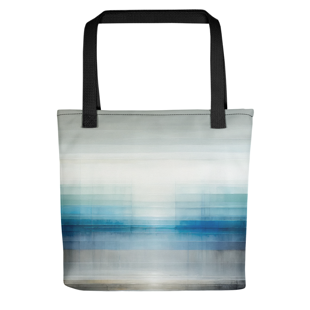 Abstract Art Tote Bag: Composed Clarity