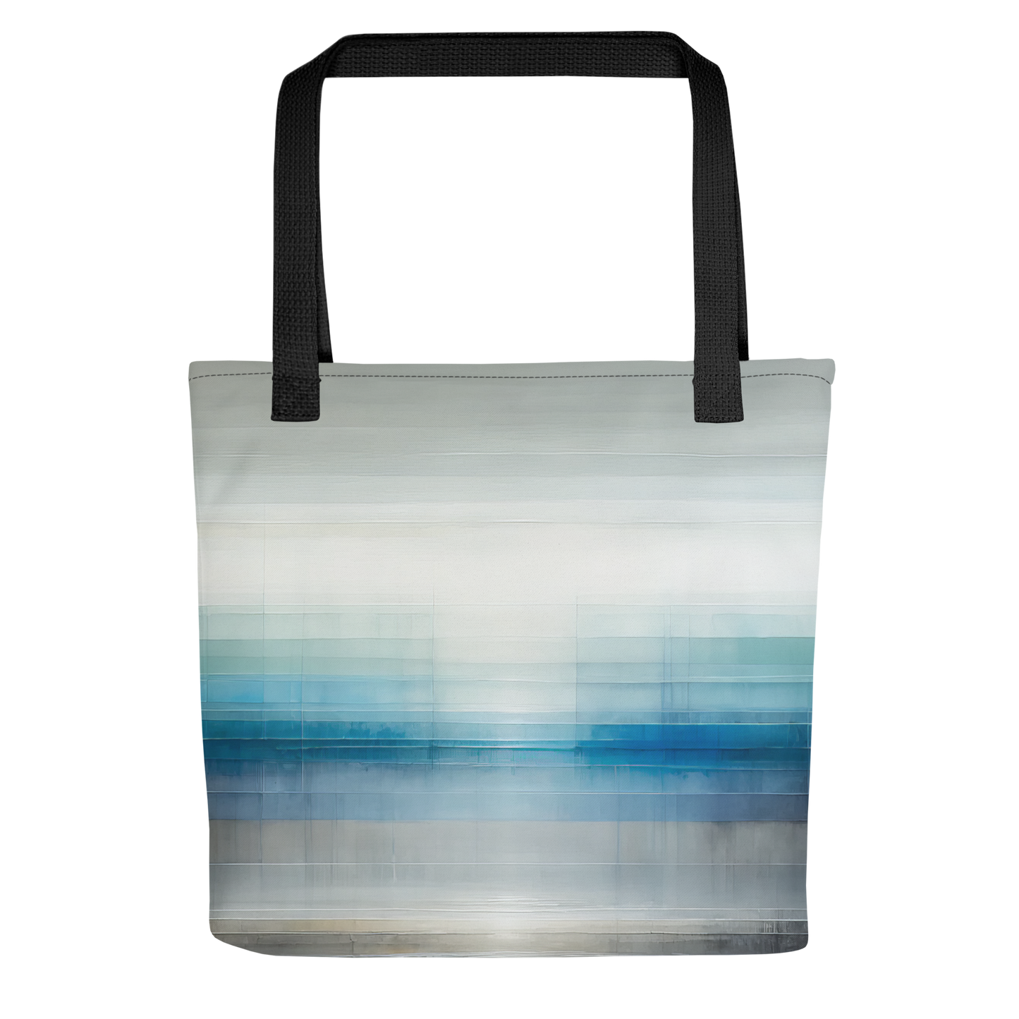 Abstract Art Tote Bag: Composed Clarity