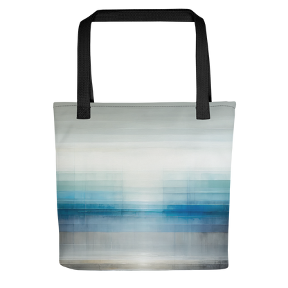 Abstract Art Tote Bag: Composed Clarity