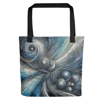 Abstract Art Tote Bag: Calculative Currents