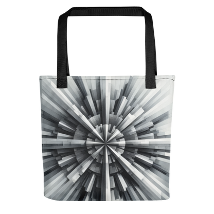 Abstract Art Tote Bag: Precision Pulse