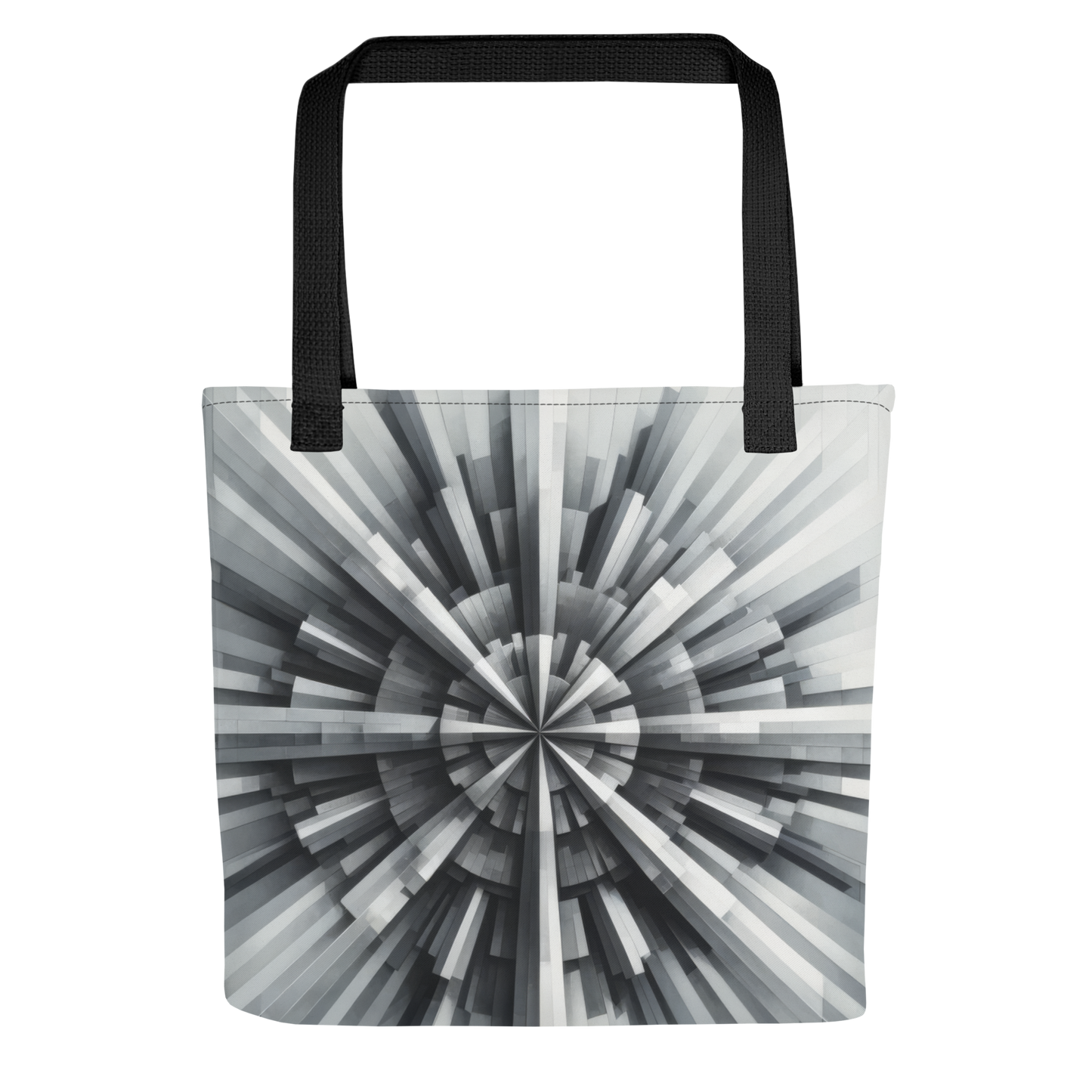 Abstract Art Tote Bag: Precision Pulse