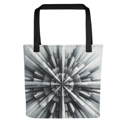 Abstract Art Tote Bag: Precision Pulse