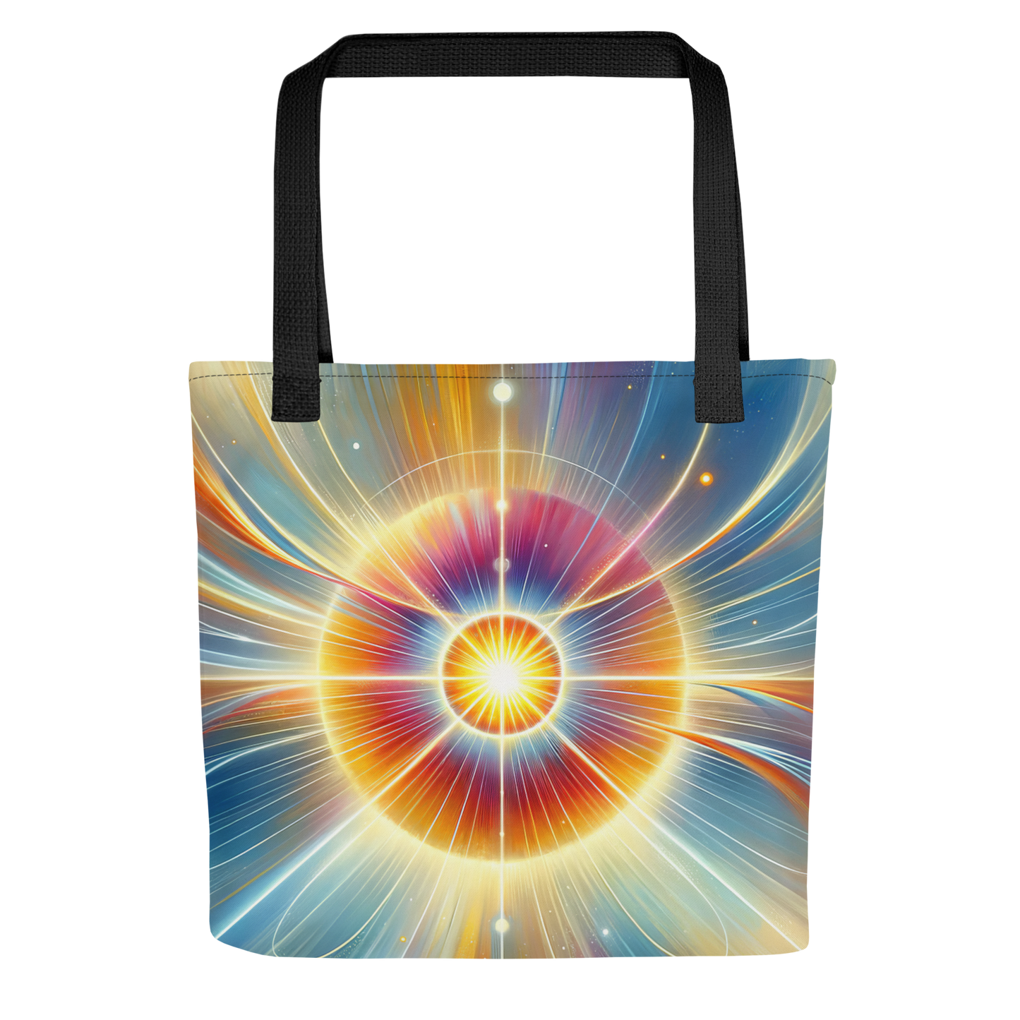 Abstract Art Tote Bag: Eternal Enlightenment