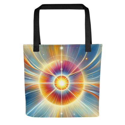 Abstract Art Tote Bag: Eternal Enlightenment