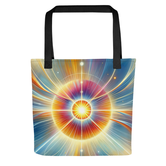 Abstract Art Tote Bag: Eternal Enlightenment