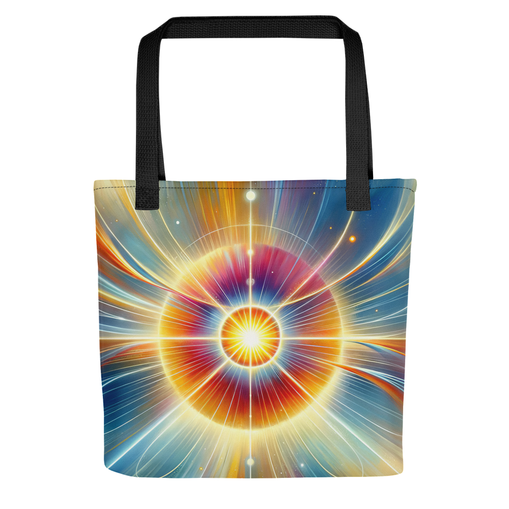 Abstract Art Tote Bag: Eternal Enlightenment