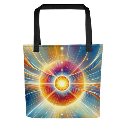 Abstract Art Tote Bag: Eternal Enlightenment