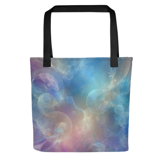 Abstract Art Tote Bag: Ethereal Legacy