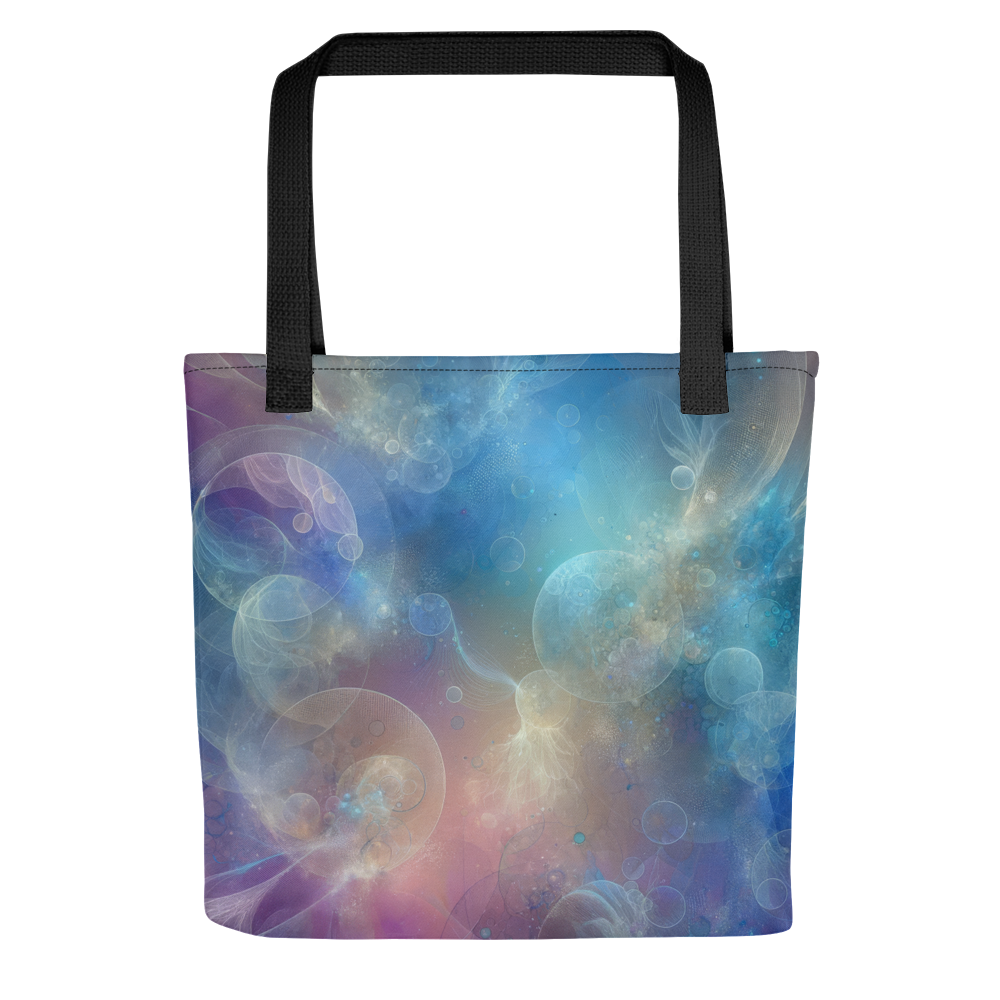 Abstract Art Tote Bag: Ethereal Legacy