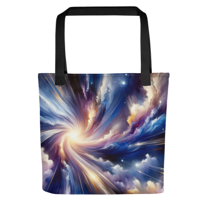 Abstract Art Tote Bag: Eternal Perspectives