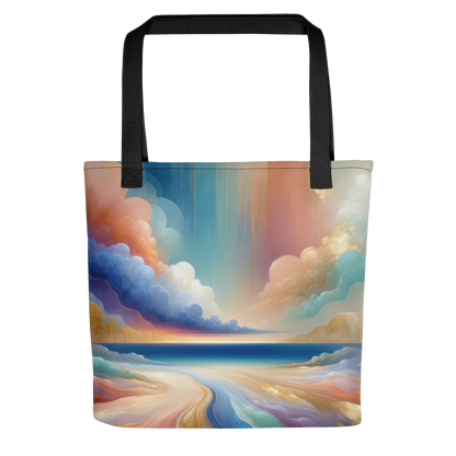 Abstract Art Tote Bag: Horizon of Hopes and Dreams