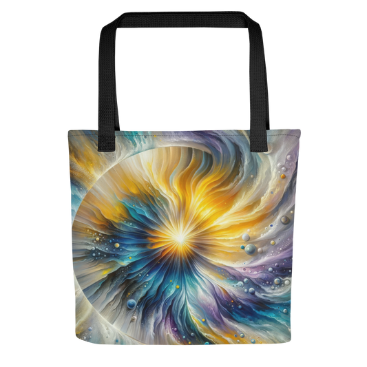 Abstract Art Tote Bag: Evolving Enlightenment