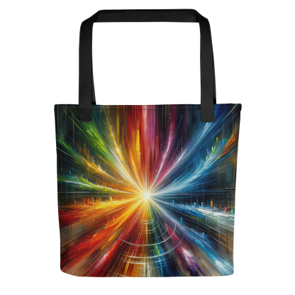 Abstract Art Tote Bag: Motivated Spectrum