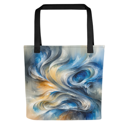 Sac fourre-tout d’art abstrait : flux adaptatif