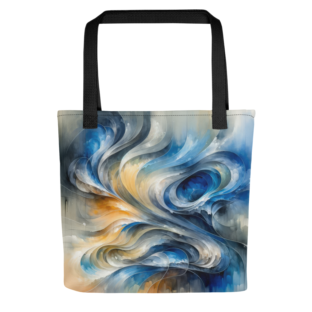 Sac fourre-tout d’art abstrait : flux adaptatif